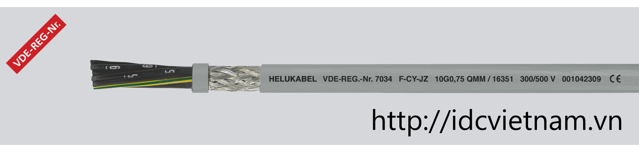 CABLE HELUKABEL F-CY-JZ 18G2.5 mm2 (16452)